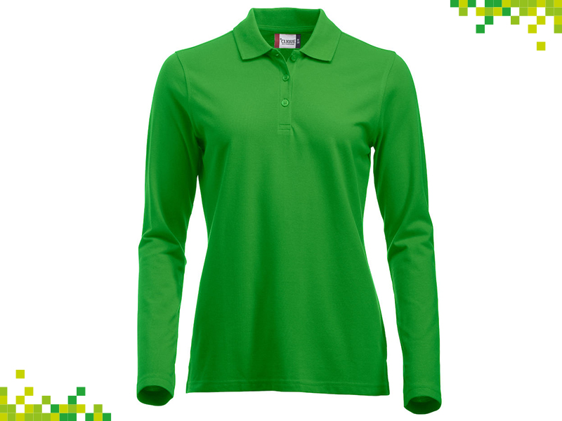 Polo bianca on sale manica lunga donna